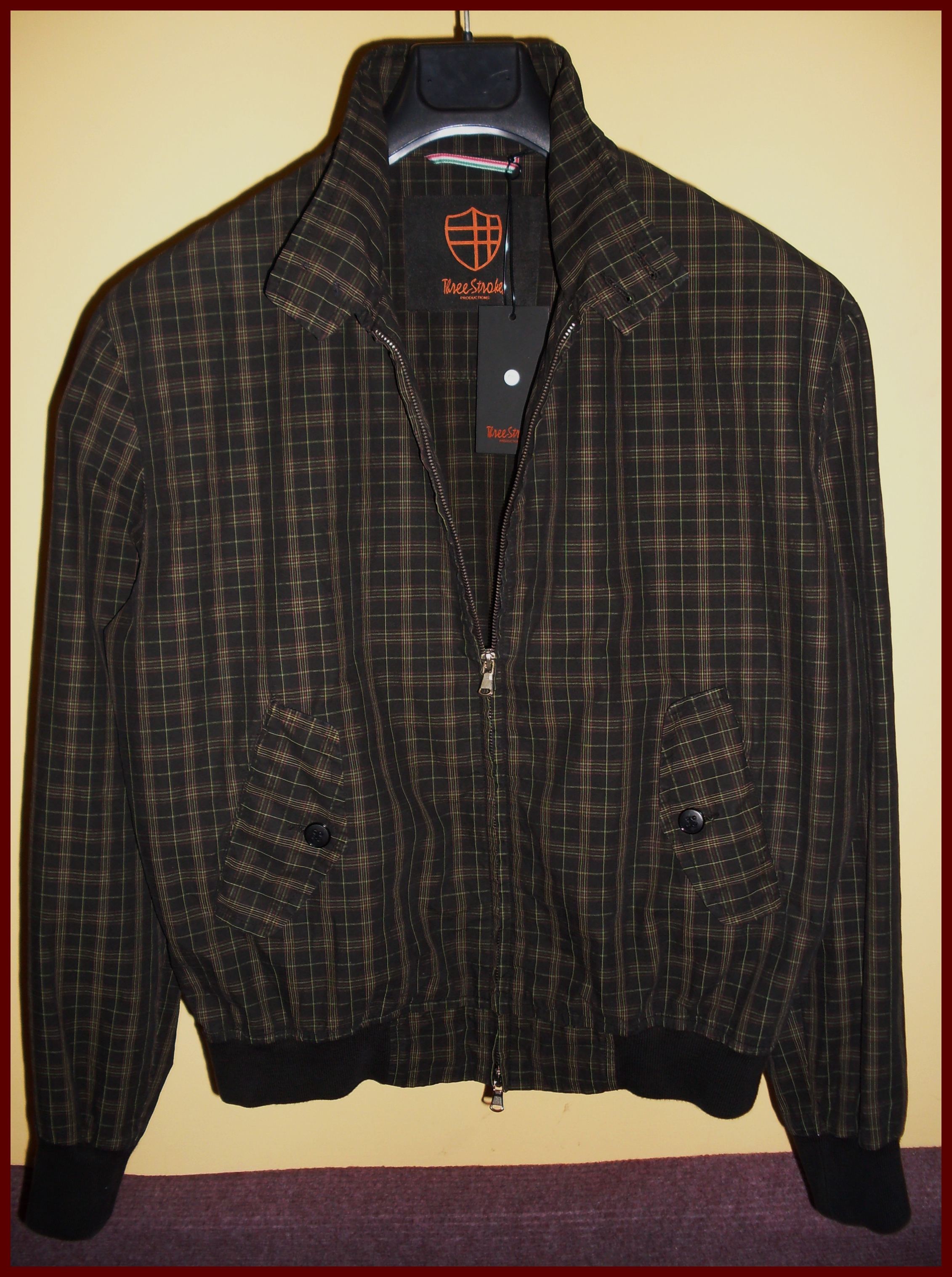 The Grant Jacket Brown Check